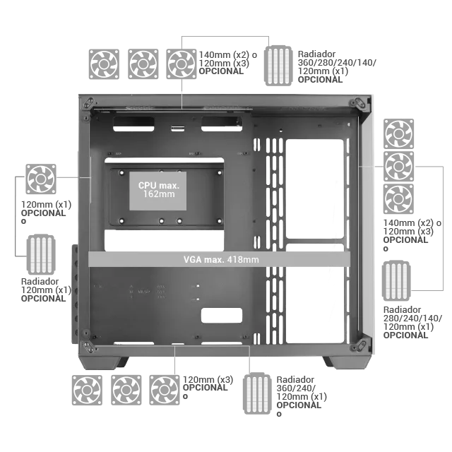 TORRE GAMING CUSTOM PREMIUM XXL MCV4