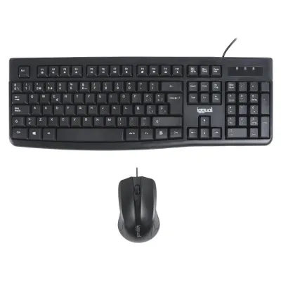 Iggual kit teclado y ratón cmk-business2 negro Iggual kit teclado y ratón cmk-business2 negro