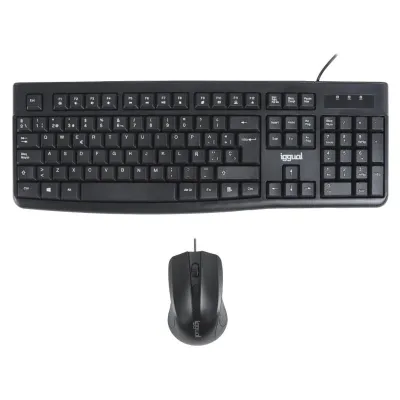 Iggual kit teclado y ratón cmk-business2 negro Iggual kit teclado y ratón cmk-business2 negro