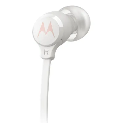Motorola earbuds 3c-s white in-ear wired