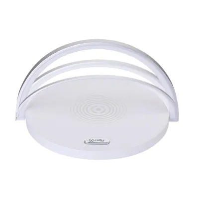 Celly cargador inalambrico con lampara led blanco