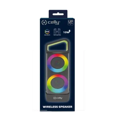 Celly altavoz inalambrico rgb 10w Celly altavoz inalambrico rgb 10w