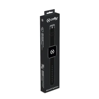 Celly TrainerWatch Smartwatch con Función Llamada Negro