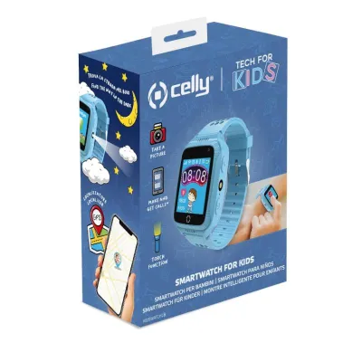 Celly Kidswatch Reloj SmartWatch para Niños Azul