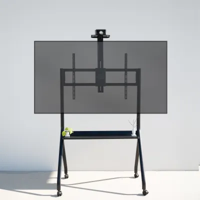 TooQ FS20208M-B Soporte de Suelo con Ruedas para TV de 55-100'/
