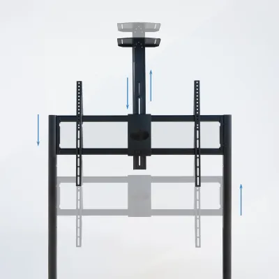TooQ FS20208M-B Soporte de Suelo con Ruedas para TV de 55-100'/
