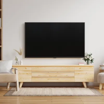 TooQ LP1090F-B Soporte Televisión 90" Negro Max 80Kg