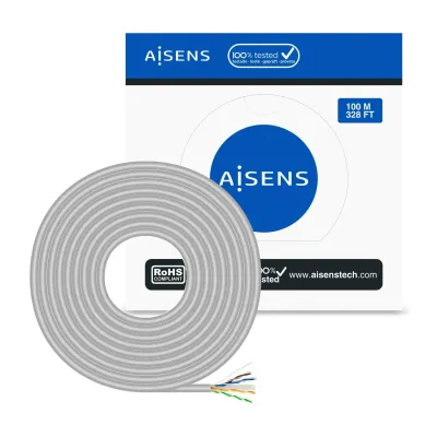 Aisens A135-0660 Bobina Cable de Red RJ45 Cat.6 UTP AWG23 CCA