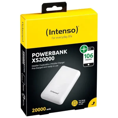 Intenso XS20000 Powerbank Batería Portátil USB-C/USB 20000mAh