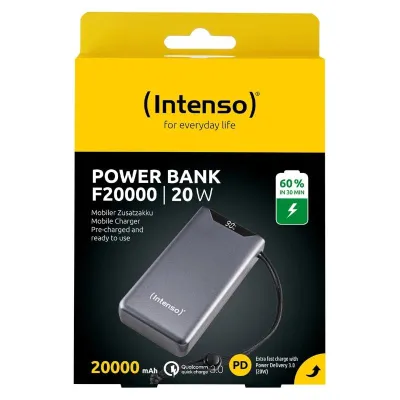 Intenso F20000 Powerbank Batería Portátil USB-C/USB 20000mAh