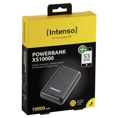 Intenso PD10000 Powerbank Batería Portátil USB-C 10000mAh Negra