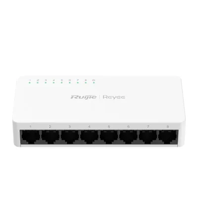Reyee unmanaged switch 8xgb rj45 plastic case Reyee unmanaged switch 8xgb rj45 plastic case