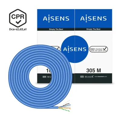 Aisens A135-0663 Bobina Cable de Red RJ45 Cat.6 UTP AWG24 LSZH Aisens A135-0663 Bobina Cable de Red RJ45 Cat.6 UTP AWG24 LSZH