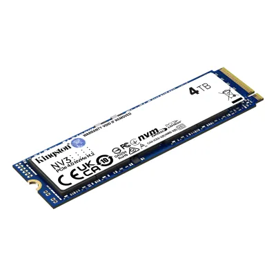 Kingston NV3 4TB Disco SSD 6000MB/s NVMe PCIe 4.0 M.2 Gen4 3D