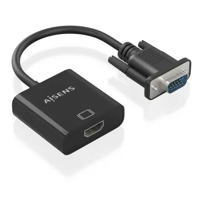 Cable Conversor Aisens A115-0873/ VGA Macho/ HDMI Hembra - Jack