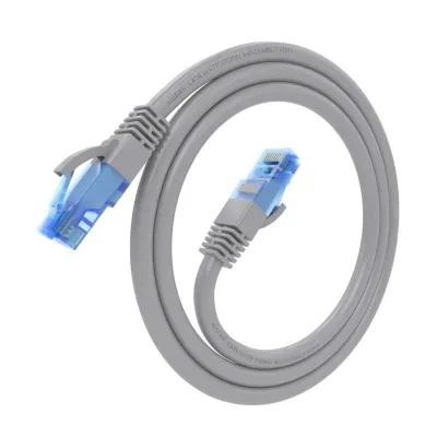 Aisens A135-0773 Cable de Red RJ45 AWG26 CCA UTP Cat 6 50cm Gris