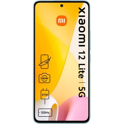 Xiaomi 12 Lite 5G Verde 128GB 8GB 6.55" AMOLED HDR10+108Mp Dual