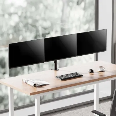 Soporte para 3 Monitoesr Aisens DT27TSR-281/ hasta 10kg