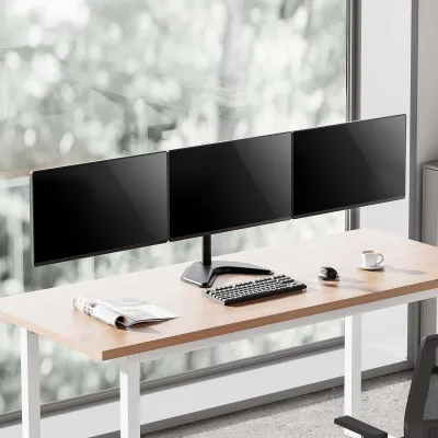 Aisens Soporte de Mesa con Peana Eco Giratorio e Inclinable Aisens Soporte de Mesa con Peana Eco Giratorio e Inclinable