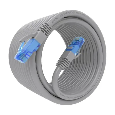 Aisens Cable de Red Latiguillo RJ45 Cat.6 UTP AWG26 CCA 10m Gris Aisens Cable de Red Latiguillo RJ45 Cat.6 UTP AWG26 CCA 10m Gris