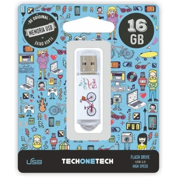 Tech One Tech Be Bike 16GB USB 2.0