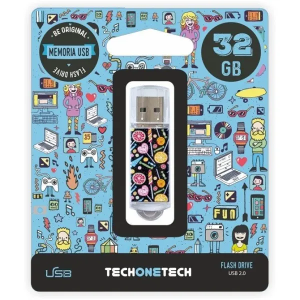 Tech One Tech Candy Pop 32GB USB 2.0