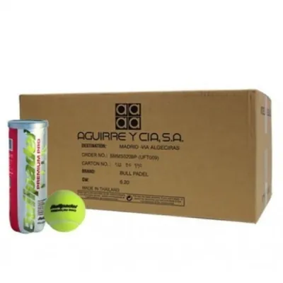 Cajón Bolas Bullpadel Premium Pro/ 24 packs de 3 unidades Cajón Bolas Bullpadel Premium Pro/ 24 packs de 3 unidades