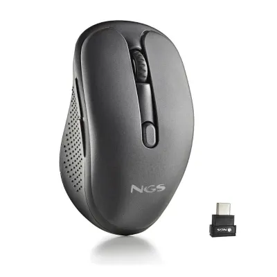 Ratón Inalámbrico NGS Evo Mix silencioso/ Batería recargable/ Ratón Inalámbrico NGS Evo Mix silencioso/ Batería recargable/