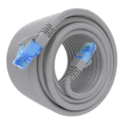 Aisens A135-0784 Cable de Red RJ45 AWG26 CCA UTP Cat 6 20m Gris