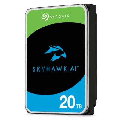 Seagate 20TB SkyHawk AI Disco Duro para vigilancia 512MB SATA Seagate 20TB SkyHawk AI Disco Duro para vigilancia 512MB SATA