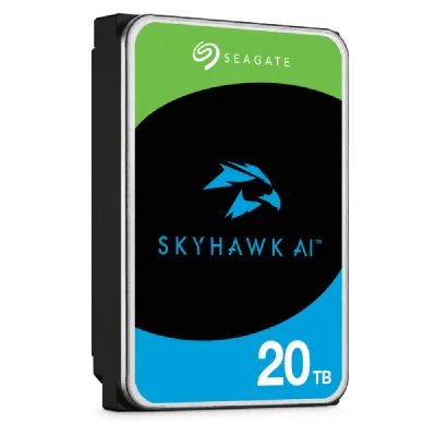 Seagate 20TB SkyHawk AI Disco Duro para vigilancia 512MB SATA Seagate 20TB SkyHawk AI Disco Duro para vigilancia 512MB SATA