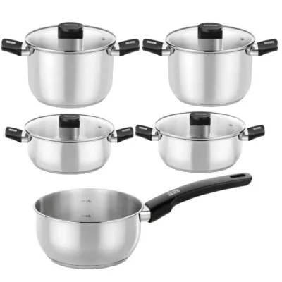 Pack Batería de Cocina Elite Monix M240002/ Cazo Ø14cm/ Ollas Pack Batería de Cocina Elite Monix M240002/ Cazo Ø14cm/ Ollas
