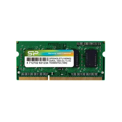 Silicon Power 4GB DDR3 a 1600MHz CL11 1.35v - Memoria SODIMM Silicon Power 4GB DDR3 a 1600MHz CL11 1.35v - Memoria SODIMM