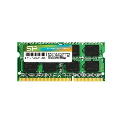 Silicon Power 8GB DDR3 a 1600MHz CL11 1.35v - Memoria SODIMM Silicon Power 8GB DDR3 a 1600MHz CL11 1.35v - Memoria SODIMM