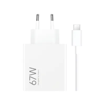 Xiaomi Adaptador de Corriente Carga Rápida 67W HyperCharge