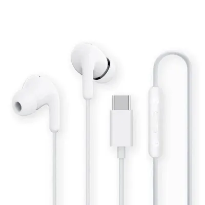 Xiaomi Type-C Earphones Auriculares con Cable Tipo-C Blanco Xiaomi Type-C Earphones Auriculares con Cable Tipo-C Blanco
