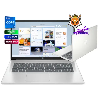 HP 17-CN3005NS Intel Core i7-1355u 16GB 512GB 17.3" W11 Plata HP 17-CN3005NS Intel Core i7-1355u 16GB 512GB 17.3" W11 Plata