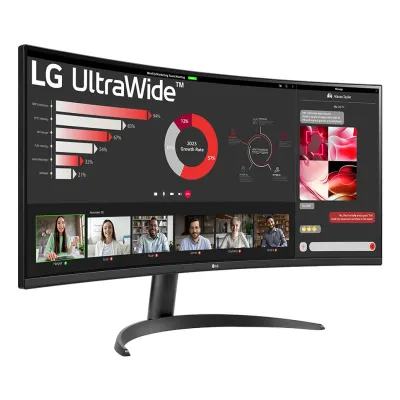 LG 34WR50QK-B 34" LED VA UltraWide QHD 100Hz FreeSync Curva