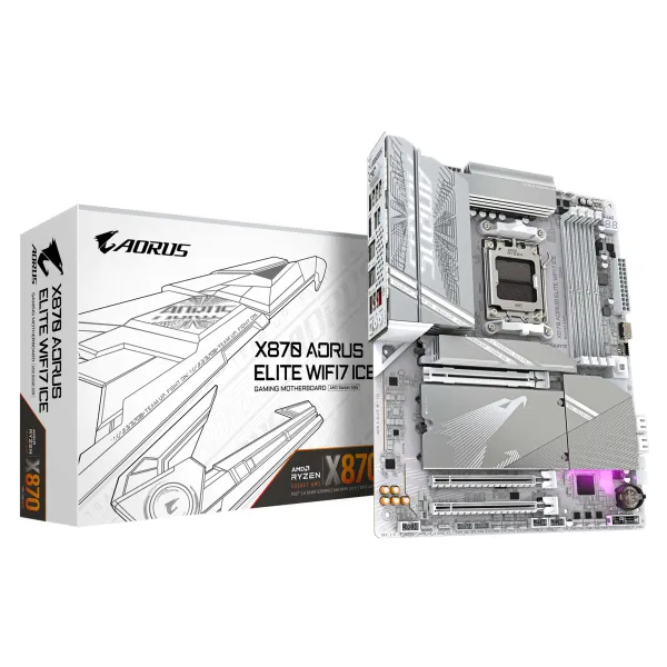 Placa Base GIGABYTE X870 A ELITE WIF7 ICE
