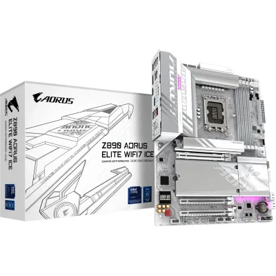 Placa Base Gigabyte Z890 AORUS ELITE WIFI7 ICE Placa Base Gigabyte Z890 AORUS ELITE WIFI7 ICE
