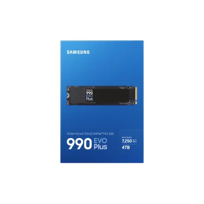 Samsung 990 EVO Plus 4TB SSD M.2 PCIe 4.0 x4/5.0 x2 NVMe 2.0 a Samsung 990 EVO Plus 4TB SSD M.2 PCIe 4.0 x4/5.0 x2 NVMe 2.0 a
