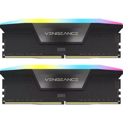 Corsair Vengeance RGB Black KIT 32GB DDR5 a 6000MHz CL36 1.4v Corsair Vengeance RGB Black KIT 32GB DDR5 a 6000MHz CL36 1.4v