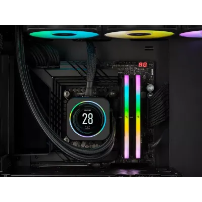 Corsair Vengeance RGB Black KIT 32GB DDR5 a 6000MHz CL36 1.4v Corsair Vengeance RGB Black KIT 32GB DDR5 a 6000MHz CL36 1.4v