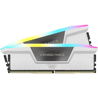 Corsair Vengeance RGB White KIT 32GB DDR5 a 6000MHz CL36 1.4v Corsair Vengeance RGB White KIT 32GB DDR5 a 6000MHz CL36 1.4v