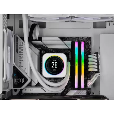 Corsair Vengeance RGB White KIT 32GB DDR5 a 6000MHz CL36 1.4v Corsair Vengeance RGB White KIT 32GB DDR5 a 6000MHz CL36 1.4v