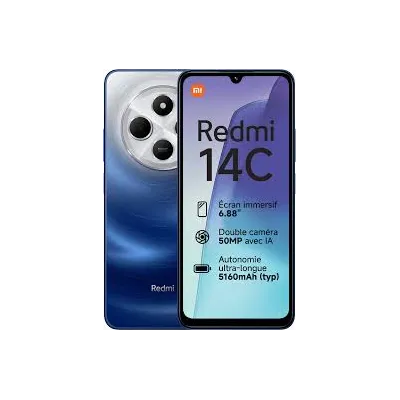 Xiaomi Redmi 14C 6/128GB Azul Libre Xiaomi Redmi 14C 6/128GB Azul Libre