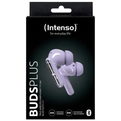 Intenso | buds plus auriculares tws anc+enc | lila Intenso | buds plus auriculares tws anc+enc | lila