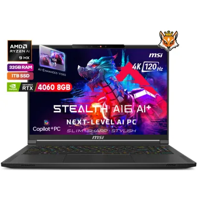 MSI Stealth A16 AI+ A3XVFG-247XES AMD Ryzen AI 9 HX 370 32GB