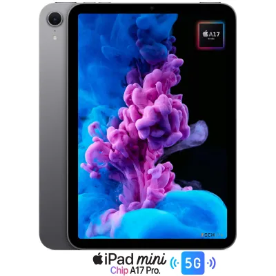 Apple iPad Mini 7 (2024) 128GB 5G+WiFi Gris Espacial A17Pro
