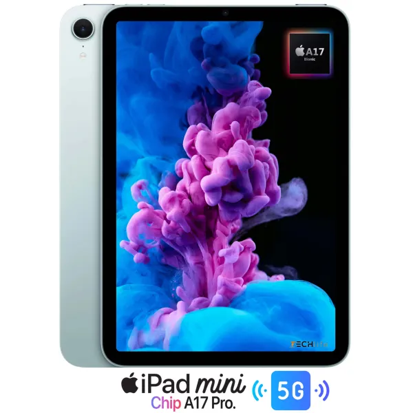 Apple iPad Mini 7 (2024) 128GB 5G+WiFi Azul A17Pro